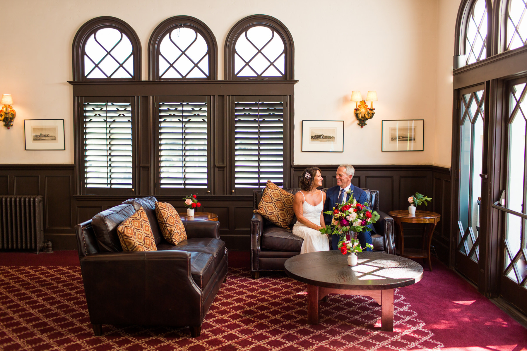 Santa Barbara Club Wedding Photos